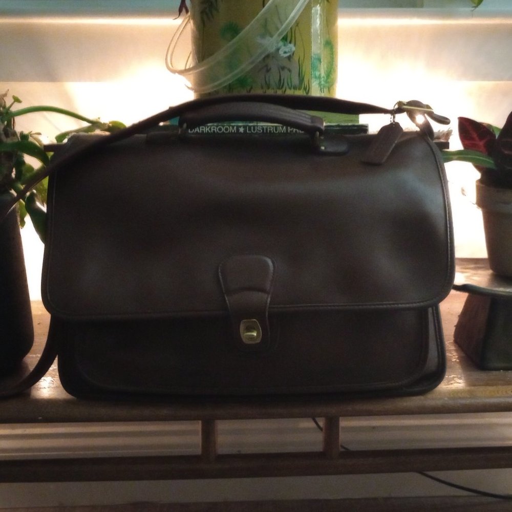 *VACATION SALE* Vintage Coach Metropolitan Bag/Briefcase Rare high quality